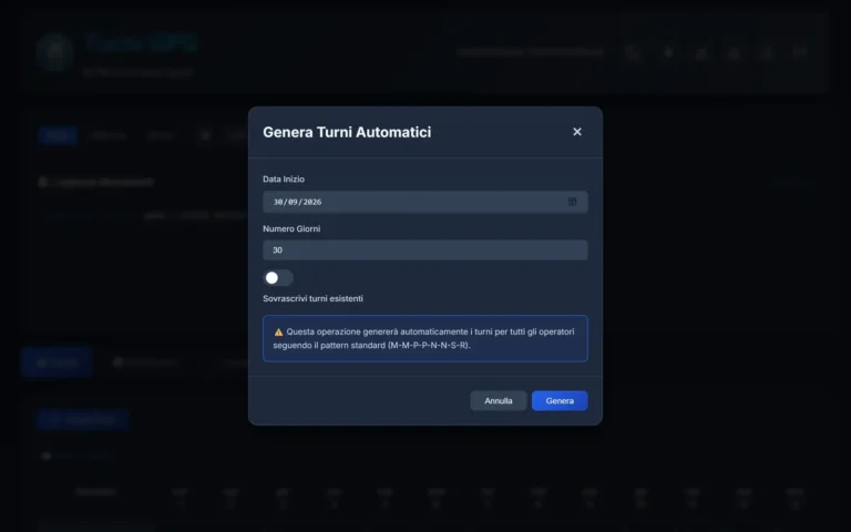 Turni GPG – generazione automatica dei turni